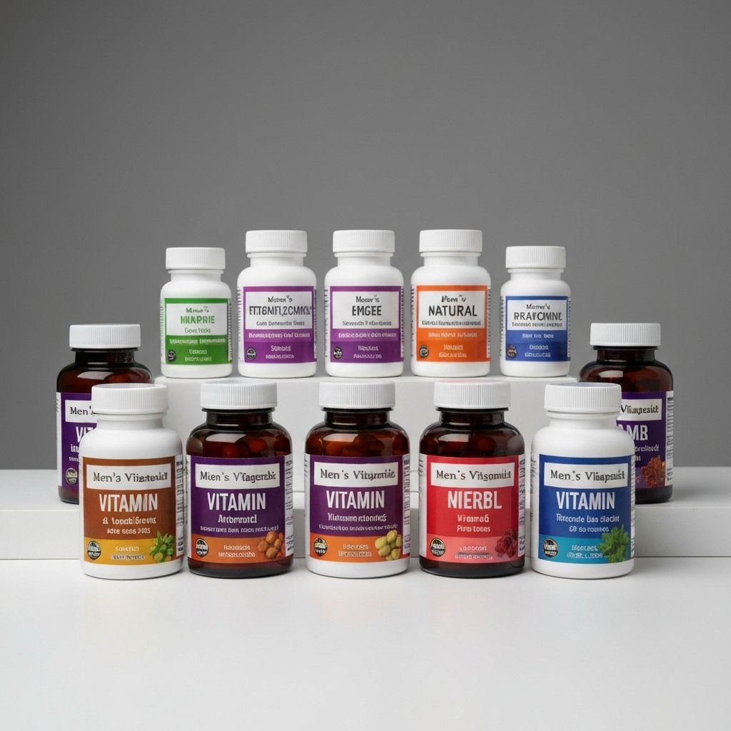 Men's supplements category